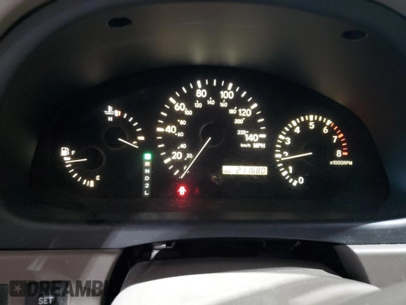 2003 Lexus RX 300 z VIN JTJHF10U630299750, wystawiony jako Copart lot #45002985 z przebiegiem 211 680 mil mil oraz Czysty tytuł • Clean title. Historia ofert i sprzedaży dostępna na DreamBid. Obrazek 9.