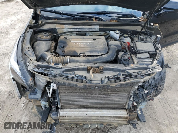 2020 Cadillac XT4 FWD Luxury with VIN 1GYAZAR47LF142704, listed as a Copart auction lot 86730714 with 122,356 mi miles and Salvage Title. Bid and sale history available at DreamBid. Image 11.