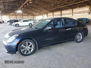 2006 Infiniti G35 with VIN JNKCV51E56M508065, listed as a Copart auction lot 77282444 with 180,041 mi miles and Clean Title. Bid and sale history available at DreamBid. Image 1.
