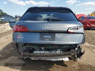 2019 Audi SQ5 Premium Plus with VIN WA1B4AFYXK2027241, listed as a Copart auction lot 72826554 with 70,140 mi miles and Salvage Title. Bid and sale history available at DreamBid. Image 6.