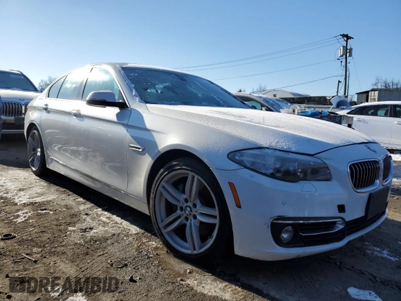 2014 BMW 5 Series 535i xDrive with VIN WBA5B3C55ED530874, listed as a Copart auction lot 86071814 with 95,007 mi miles and Salvage Title. Bid and sale history available at carsss.com. Image 4.