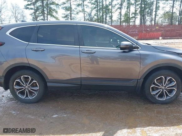2021 Honda CR-V EX with VIN 2HKRW1H59MH404256, listed as a IAAI auction lot 41711235 with 100,389 mi miles. Bid and sale history available at carsss.com. Image 14.