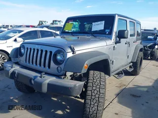2017 Jeep Wrangler Unlimited Sport with VIN 1C4BJWDG1HL709191, listed as a IAAI auction lot 41360554 with 64,527 mi miles. Bid and sale history available at carsss.com. Image 18.
