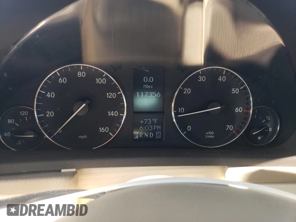 2005 Mercedes-Benz C 240 with VIN WDBRF61J35A773819, listed as a Copart auction lot 83398034 with 117,356 mi miles and Salvage Title. Bid and sale history available at DreamBid. Image 9.