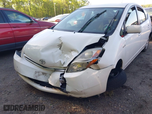 2007 Toyota Prius with VIN JTDKB20U873238639, listed as a IAAI auction lot 42138646 with 1 mi miles. Bid and sale history available at carsss.com. Image 6.