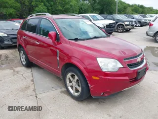 2012 Chevrolet Captiva Sport LT with VIN 3GNAL3E53CS652200, listed as a IAAI auction lot 42126641 with 191,050 mi miles. Bid and sale history available at carsss.com. Image 1.