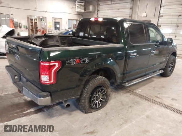 2015 Ford F-150 XLT with VIN 1FTEW1EP1FFB23876, listed as a IAAI auction lot 42049616 with 175,655 mi miles. Bid and sale history available at carsss.com. Image 4.