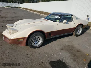 1981 Chevrolet Corvette with VIN 1G1AY8761B5103030, listed as a Copart auction lot 74444434 with 108,540 mi miles and Clean Title. Bid and sale history available at carsss.com. Image 1.