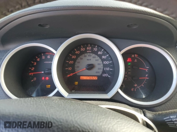 2008 Toyota Tacoma PreRunner with VIN 5TETU62NX8Z547902, listed as a Copart auction lot 59796525 with 176,922 mi miles and Salvage title. Bid and sale history available at DreamBid. Image 9.