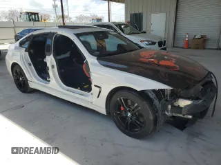2018 BMW 4 Series 430i with VIN WBA4J1C52JBG80131, listed as a Copart auction lot 51413345 with Not provided miles and Salvage title. Bid and sale history available at DreamBid. Image 4.