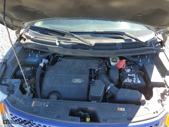 2015 Ford Explorer Limited with VIN 1FM5K7F80FGB71235, listed as a Copart auction lot 75336054 with 142,654 mi miles and Salvage Title. Bid and sale history available at carsss.com. Image 12.
