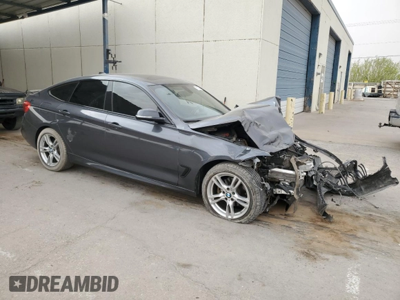 2014 BMW 3 Series 328i Gran Turismo xDrive with VIN WBA3X5C5XED559131, listed as a Copart auction lot 51687465 with Not provided miles and Salvage title. Bid and sale history available at DreamBid. Image 4.