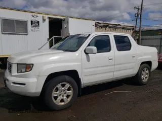2006 Honda Ridgeline RTL with VIN 2HJYK16516H540477, listed as a Copart auction lot 52241485 with 0 mi miles and Clean Title. Bid and sale history available at carsss.com. Image 1.