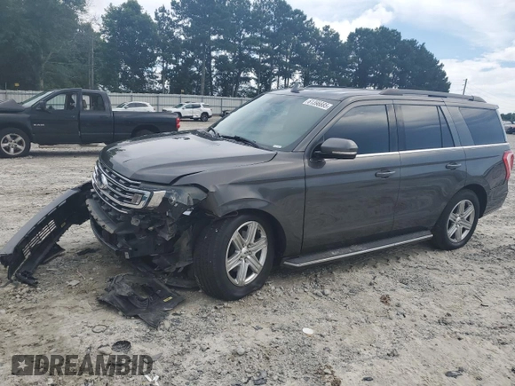 2019 Ford Expedition XLT with VIN 1FMJU1HT7KEA15609, listed as a Copart auction lot 61398885 with 57,092 mi miles and Salvage title. Bid and sale history available at DreamBid. Image 1.