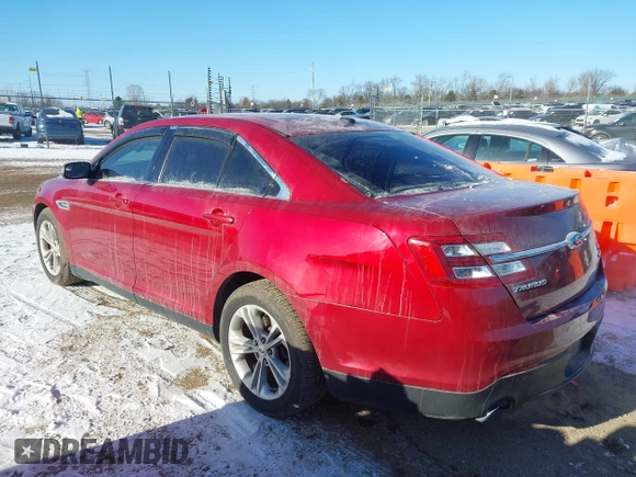 2015 Ford Taurus SEL z VIN 1FAHP2E85FG163421, wystawiony jako IAAI lot #41320489 z przebiegiem 165 618 mil mil oraz . Historia ofert i sprzedaży dostępna na DreamBid. Obrazek 3.