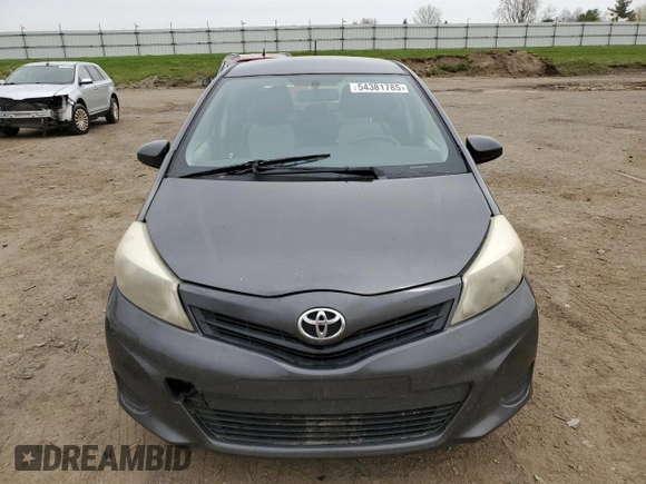 2014 Toyota Yaris L with VIN JTDKTUD37ED590578, listed as a Copart auction lot 54381785 with 108,171 mi miles and Clean Title. Bid and sale history available at carsss.com. Image 5.
