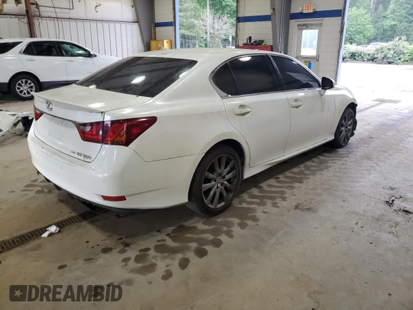 2013 Lexus GS 350 with VIN JTHCE1BL5D5002426, listed as a Copart auction lot 58789795 with 193,360 mi miles and Clean title. Bid and sale history available at DreamBid. Image 3.