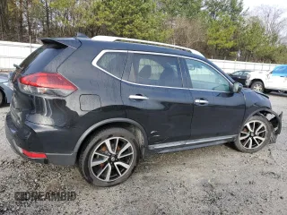 2020 Nissan Rogue SL with VIN 5N1AT2MT2LC757508, listed as a Copart auction lot 45053595 with 124,593 mi miles and Salvage Title. Bid and sale history available at DreamBid. Image 3.