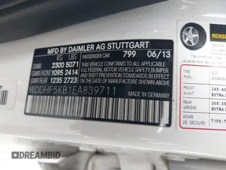 2014 Mercedes-Benz E 350 Sport с VIN WDDHF5KB1EA839711, выставлен на аукционе IAAI как лот 42130198 с пробегом 141 524 миль миль и . История ставок и продаж доступна на DreamBid. Изображение 9.
