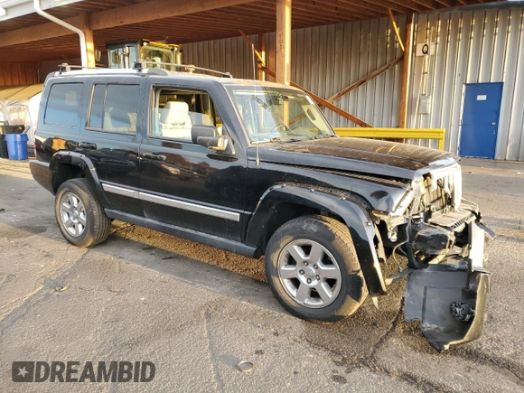 2007 Jeep Commander Limited with VIN 1J8HG58P07C671618, listed as a Copart auction lot 50188145 with 199,352 mi miles and Salvage title. Bid and sale history available at DreamBid. Image 4.
