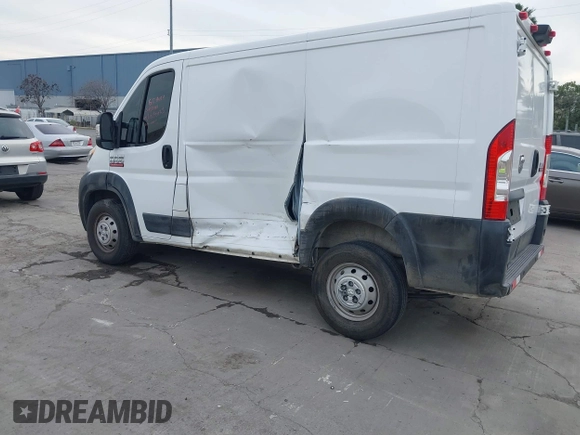 2019 Ram ProMaster Cargo with VIN 3C6TRVNG9KE509253, listed as a IAAI auction lot 41424531 with 47,517 mi miles and . Bid and sale history available at DreamBid. Image 3.