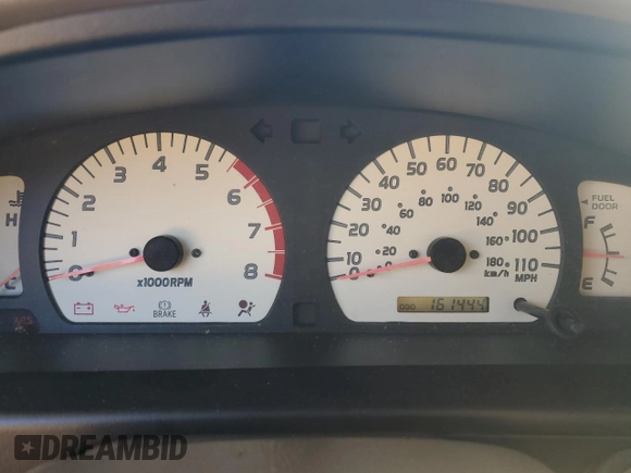 2004 Toyota Tacoma PreRunner with VIN 5TEGM92N34Z353676, listed as a Copart auction lot 89362425 with 161,444 mi miles and Salvage title. Bid and sale history available at DreamBid. Image 9.