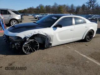 2023 Dodge Charger SRT Hellcat Widebody Jailbreak with VIN 2C3CDXL94PH503464, listed as a Copart auction lot 49607385 with 4,081 mi miles and Salvage Title. Bid and sale history available at carsss.com. Image 1.