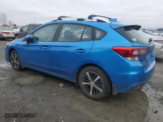 2022 Subaru Impreza Premium with VIN 4S3GTAD61N3708015, listed as a Copart auction lot 44460565 with 22,262 mi miles and Salvage Title. Bid and sale history available at carsss.com. Image 2.