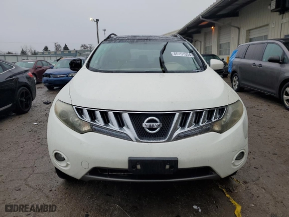2009 Nissan Murano LE with VIN JN8AZ18W99W207736, listed as a Copart auction lot 85151904 with 189,265 mi miles and Clean Title. Bid and sale history available at carsss.com. Image 5.