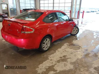 2008 Ford Focus SE with VIN 1FAHP33N08W131841, listed as a IAAI auction lot 41455262 with 100,314 mi miles. Bid and sale history available at carsss.com. Image 4.