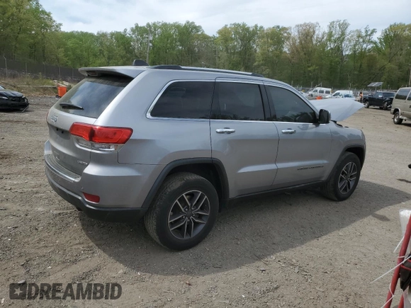 2019 Jeep Grand Cherokee Limited with VIN 1C4RJFBG4KC849602, listed as a Copart auction lot 53966045 with 70,287 mi miles and Salvage title. Bid and sale history available at DreamBid. Image 3.