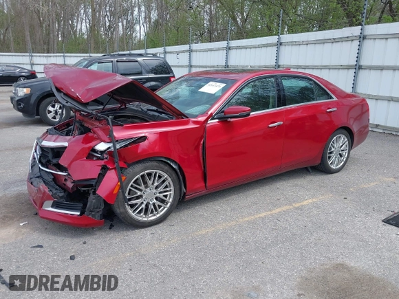 2015 Cadillac CTS Luxury AWD with VIN 1G6AX5SX5F0129130, listed as a IAAI auction lot 42147471 with 93,678 mi miles and . Bid and sale history available at DreamBid. Image 2.