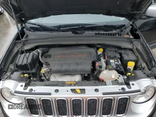 2017 Jeep Renegade Limited with VIN ZACCJBDB4HPG64017, listed as a Copart auction lot 57458665 with 47,298 mi miles and Salvage title. Bid and sale history available at DreamBid. Image 12.