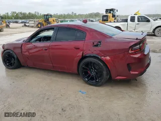 2022 Dodge Charger SRT Hellcat Widebody with VIN 2C3CDXL94NH102719, listed as a Copart auction lot 47627965 with 22,328 mi miles and Clean Title. Bid and sale history available at carsss.com. Image 2.