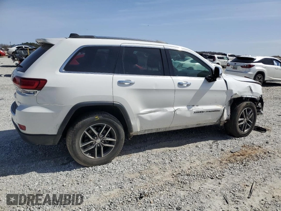 2020 Jeep Grand Cherokee Limited with VIN 1C4RJEBG5LC344759, listed as a Copart auction lot 48045785 with 61,727 mi miles and Salvage Title. Bid and sale history available at DreamBid. Image 3.