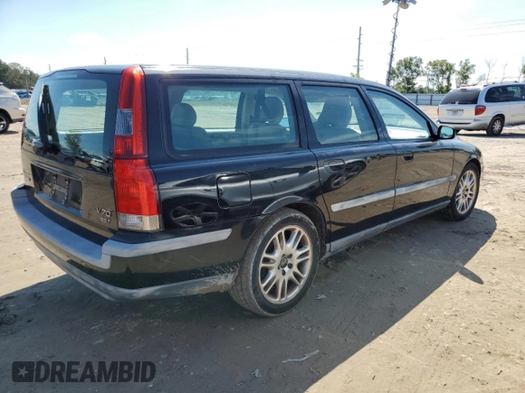 2004 Volvo V70 with VIN YV1SW59VX42426639, listed as a Copart auction lot 74291564 with 0 mi miles and Salvage Title. Bid and sale history available at carsss.com. Image 3.