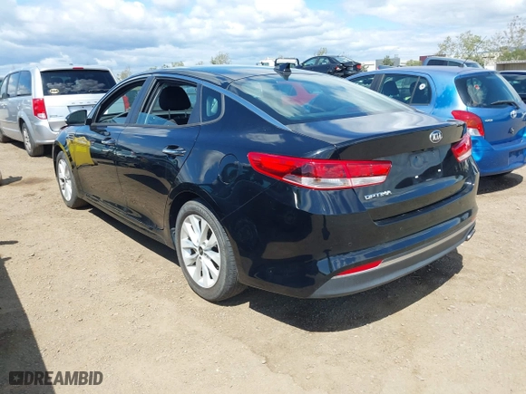 2018 Kia Optima LX with VIN 5XXGT4L30JG269859, listed as a IAAI auction lot 42045087 with 38,413 mi miles. Bid and sale history available at carsss.com. Image 3.