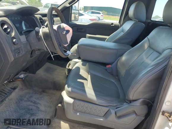 2013 Ford F-150 XL with VIN 1FTMF1CF9DFC58803, listed as a Copart auction lot 52379255 with 76,194 mi miles and Salvage title. Bid and sale history available at DreamBid. Image 7.