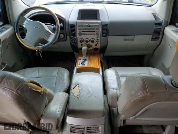 2004 Infiniti QX56 with VIN 5N3AA08C04N807761, listed as a Copart auction lot 64402414 with 272,393 mi miles and Salvage Title. Bid and sale history available at carsss.com. Image 8.