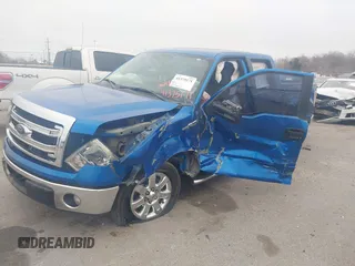 2014 Ford F-150 XL with VIN 1FTEW1CM1EKG07514, listed as a IAAI auction lot 41375171 with 217,758 mi miles. Bid and sale history available at carsss.com. Image 15.