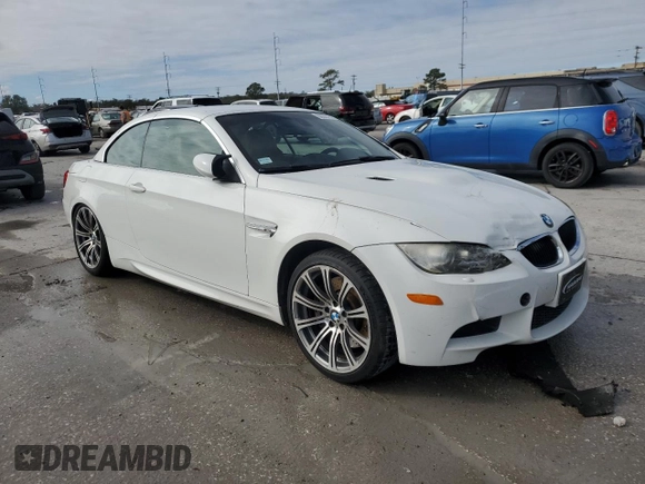 2011 BMW M3 with VIN WBSDX9C58BE584283, listed as a Copart auction lot 88327115 with 105,835 mi miles and Salvage Title. Bid and sale history available at carsss.com. Image 4.