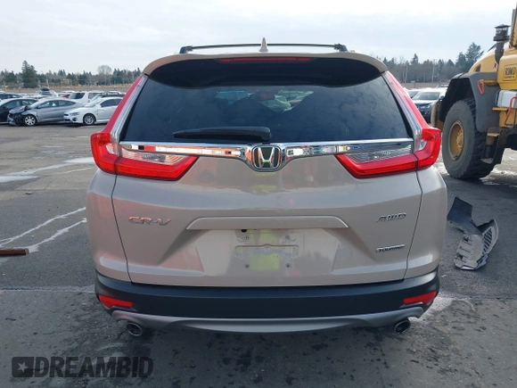 2017 Honda CR-V Touring with VIN 5J6RW2H99HL002127, listed as a IAAI auction lot 41517919 with 18,367 mi miles. Bid and sale history available at carsss.com. Image 17.