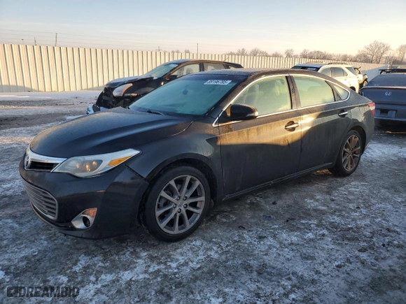 2014 Toyota Avalon Limited with VIN 4T1BK1EB0EU129029, listed as a Copart auction lot 89196785 with 245,043 mi miles and Salvage Title. Bid and sale history available at carsss.com. Image 1.