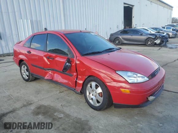 2001 Ford Focus SE with VIN 1FAFP34311W271181, listed as a Copart auction lot 42959555 with 133,642 mi miles and Salvage Title. Bid and sale history available at carsss.com. Image 4.