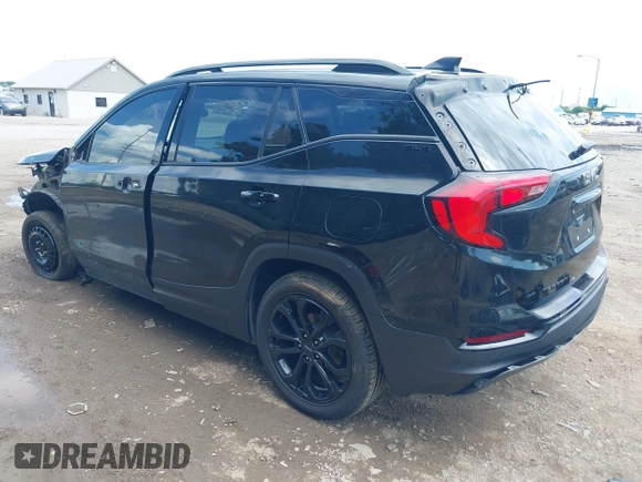 2021 GMC Terrain SLE with VIN 3GKALMEV9ML395168, listed as a IAAI auction lot 42553904 with 66,784 mi miles and . Bid and sale history available at DreamBid. Image 3.