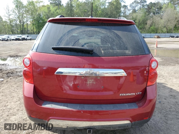 2015 Chevrolet Equinox LTZ with VIN 1GNALDEK6FZ118319, listed as a Copart auction lot 50417405 with 124,244 mi miles and Salvage Title. Bid and sale history available at carsss.com. Image 6.
