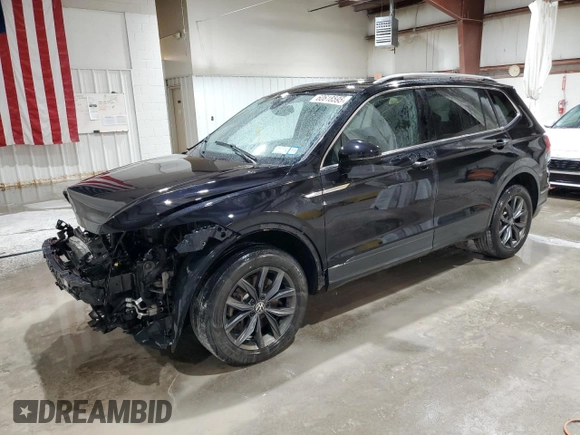 2022 Volkswagen Tiguan SE z VIN 3VV2B7AX0NM148761, wystawiony jako Copart lot #60618595 z przebiegiem 68 437 mil mil oraz Szkoda całkowita • Salvage title. Historia ofert i sprzedaży dostępna na DreamBid. Obrazek 1.