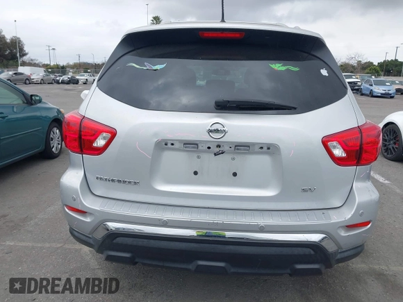 2018 Nissan Pathfinder SL with VIN 5N1DR2MN3JC674373, listed as a IAAI auction lot 41699281 with 56,254 mi miles. Bid and sale history available at carsss.com. Image 16.