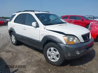 2007 Kia Sorento LX with VIN KNDJC736375722080, listed as a IAAI auction lot 42402483 with 126,320 mi miles and . Bid and sale history available at DreamBid. Image 1.