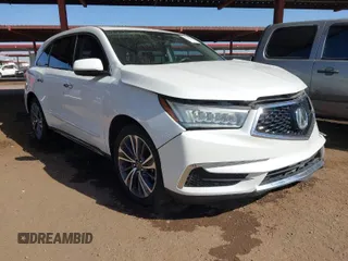 2019 Acura MDX w/Technology Pkg with VIN 5J8YD4H55KL000156, listed as a IAAI auction lot 41725398 with 74,377 mi miles. Bid and sale history available at carsss.com. Image 1.
